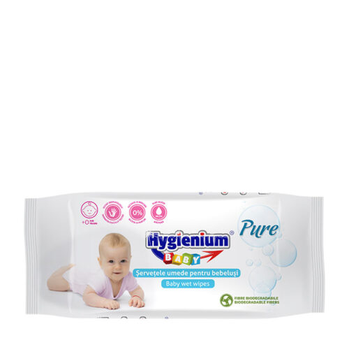 HYGIENIUM BABY PURE SERVETELE UMEDE 48PCS