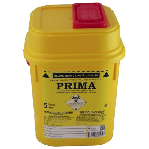 Recipient plastic deseuri taioase PRIMA, 5 litri