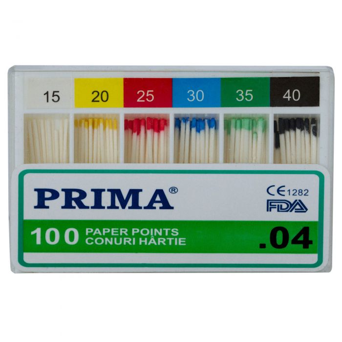 Conuri mari PRIMA de hartie 04, asortate, nr.15-40, 100 bucati
