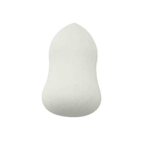 Beauty blender pentru aplicare fond de ten, forma de ou, alb