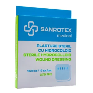 Plasture Hidrocoloid 10cm x 10cm 10 bucati