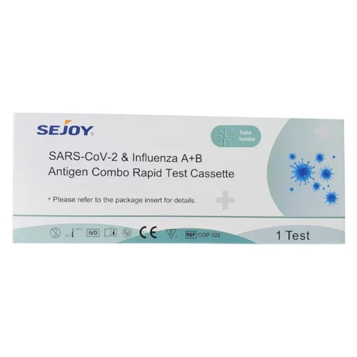 Test Rapid Antigen Combinat Gripa A+B si Covid-19 Exsudat Nazofaringian pentru uz profesional