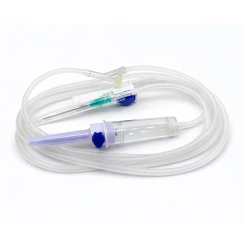 Perfuzor – Trusa Perfuzie Sterila cu Port Y 21G Spike Plastic Luer Lock